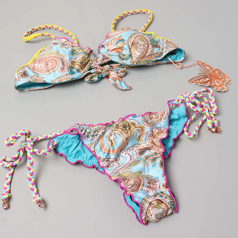 (Граница торговли), sexy fashionable beach swimwear, British style