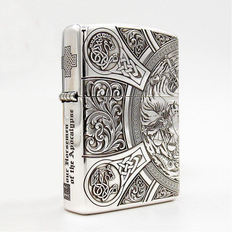 打火机zippo纯银正版四骑士原装正品zp防风煤油火机男士礼品刻字,ZIPPO/瑞士军刀/眼镜,ZIPPO/芝宝,淘宝优惠券,粉丝福利购,淘宝优惠卷