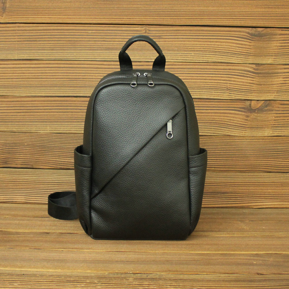 酷东家真皮男士胸包男女通用胸包