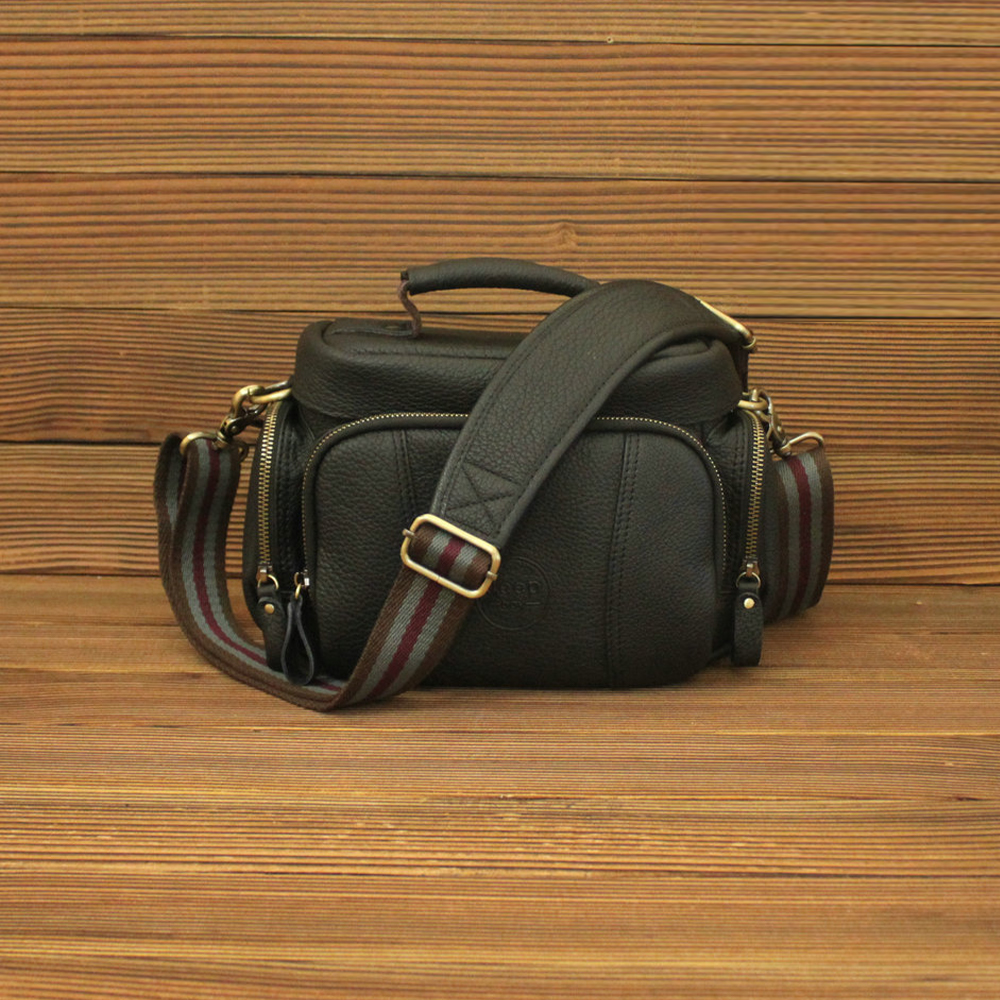 原创手工斜挎包商务真皮男包相机包小手提包男士包复古头层牛皮包