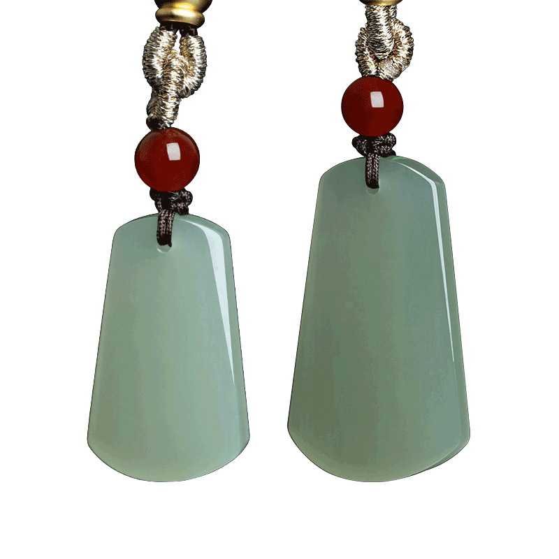 和田玉平安牌吊坠挂件男女款饰品