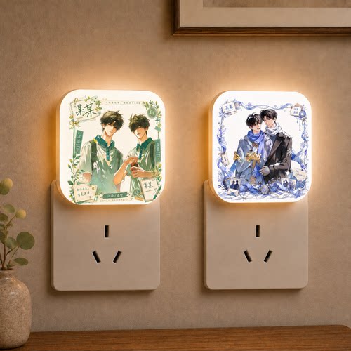 某某小说江添盛望周边小夜灯插电带开关床头灯卧室护眼起夜灯