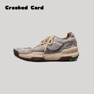 秋冬小众复古火星鞋 CROOKED 青木灰 25S 增高百搭ins潮 CARD