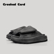 厚底面包拖鞋 新品 女真皮沙滩休闲凉拖 歪牌设计师夏季 CrookedCard