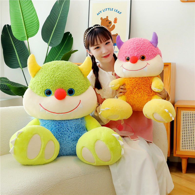 软萌咔磁怪毛绒玩具公仔创意小怪兽安抚娃娃儿童睡觉玩偶抱枕礼物