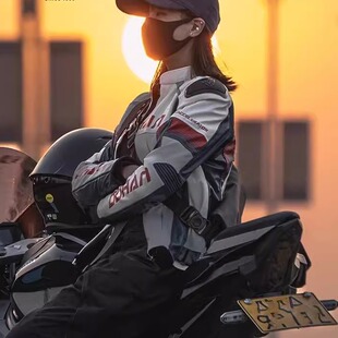 杜汉摩托车骑行服男女四季通用机车皮衣防水保暖赛车服骑士服冬季