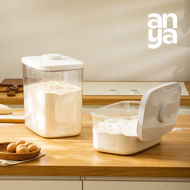 安雅面粉储存桶大容量窄缝储杂粮桶负压缸家用防虫防潮食品级厨房,厨房/烹饪用具,米桶/米缸,淘宝优惠券,粉丝福利购,淘宝优惠卷