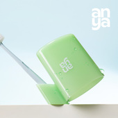 安雅歪脖子漱口杯多巴胺沥水刷牙杯子牙刷洗漱套装 食品级塑料牙缸