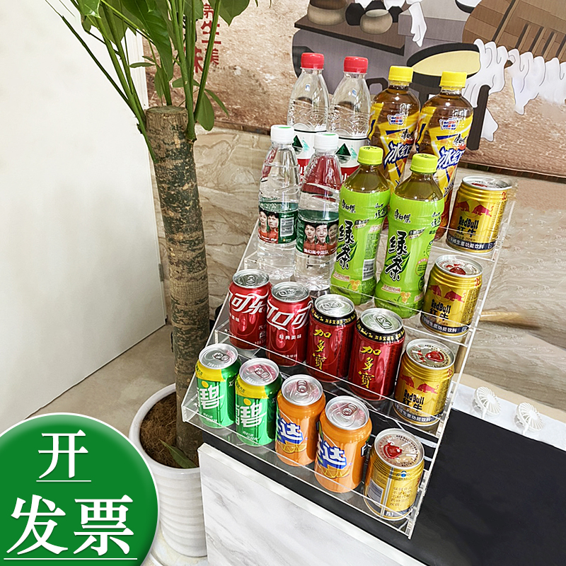 超市前台边面收银台置物架展示架饮料便利店小货架零食摆放架陈列