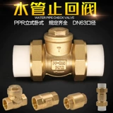 PPR Water Pipe Stop Clap 4 точки, 6 минут, 1 -дюймовый PE Двойной стадильный клапан -стоп -клапан внутри и снаружи водные воды шелковой воды