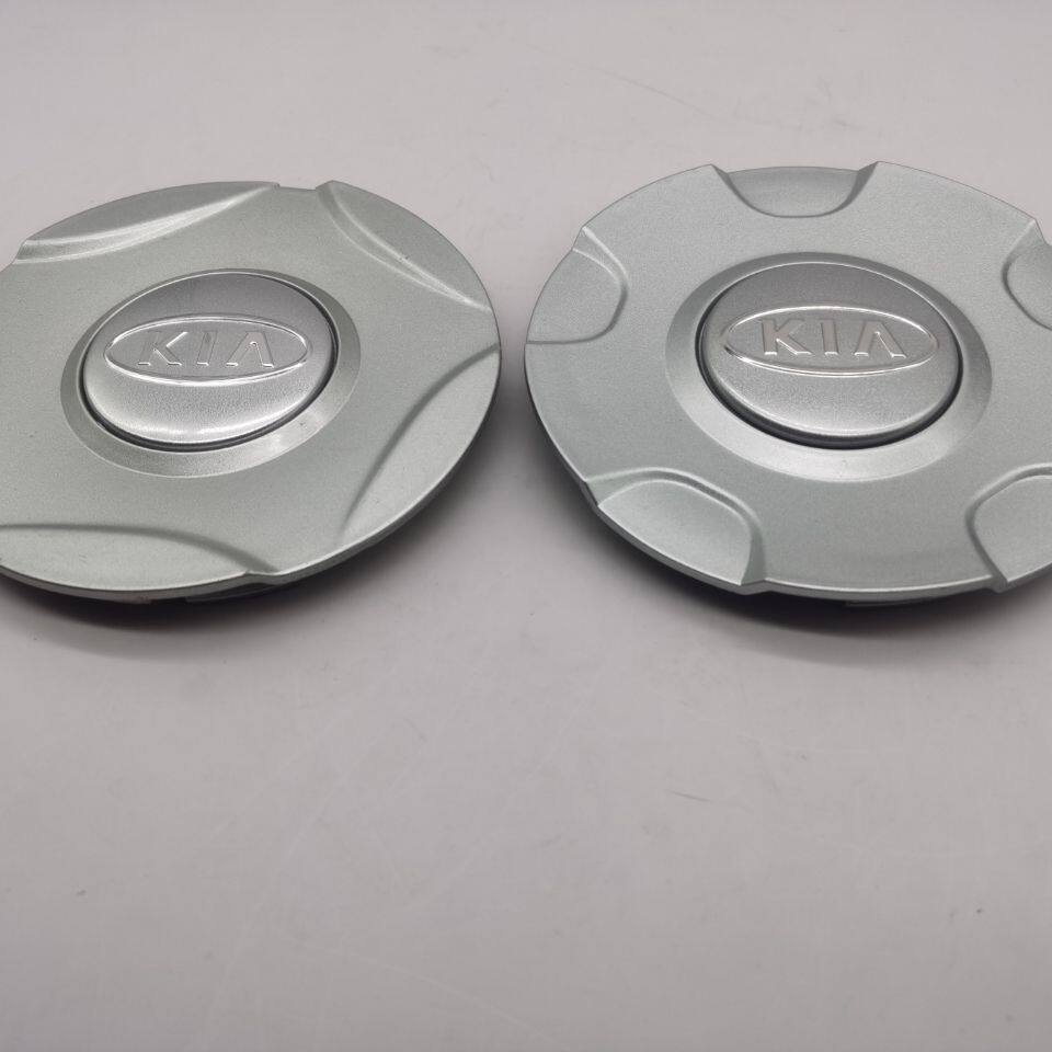 适用起亚锐欧轮毂盖轮胎中心标志盖起亚RIO轮毂盖轮胎中心标轮盖