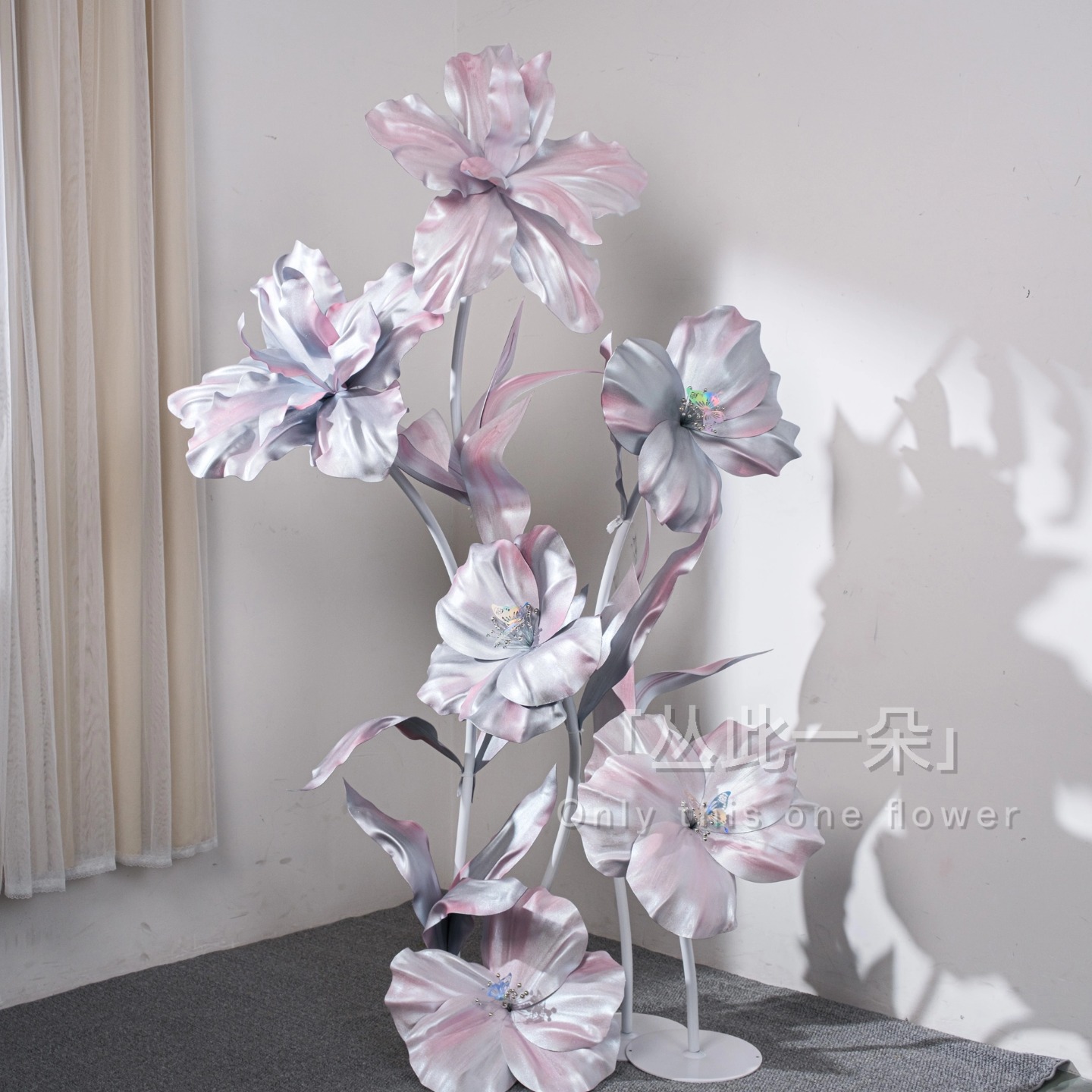 EVA巨型虞美人纸艺花防水仿真花