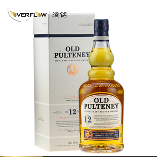 富特尼12年单一麦芽威士忌老福特尼700ml苏格兰洋酒OLD PULTENEY