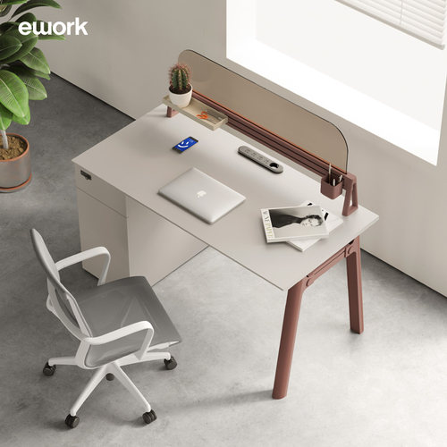 ework办公桌职员简约现代单人位