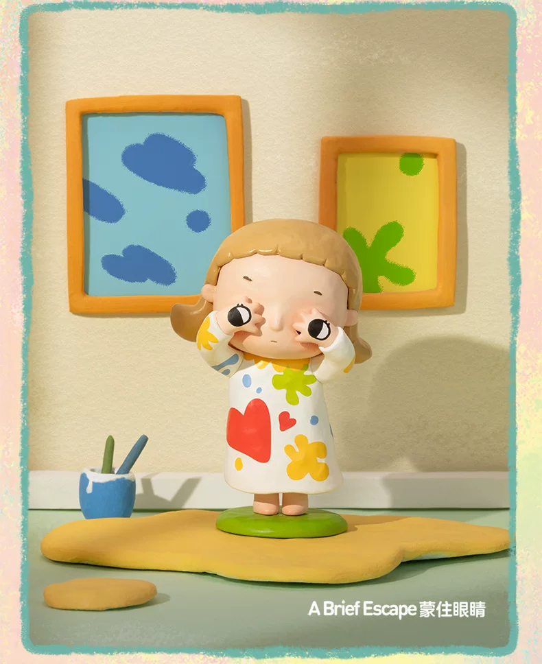 Коллекционная фигурка POP MART Marta Nyota Soft Life Series, слепая коробка, 7×6×4 см, 50 г