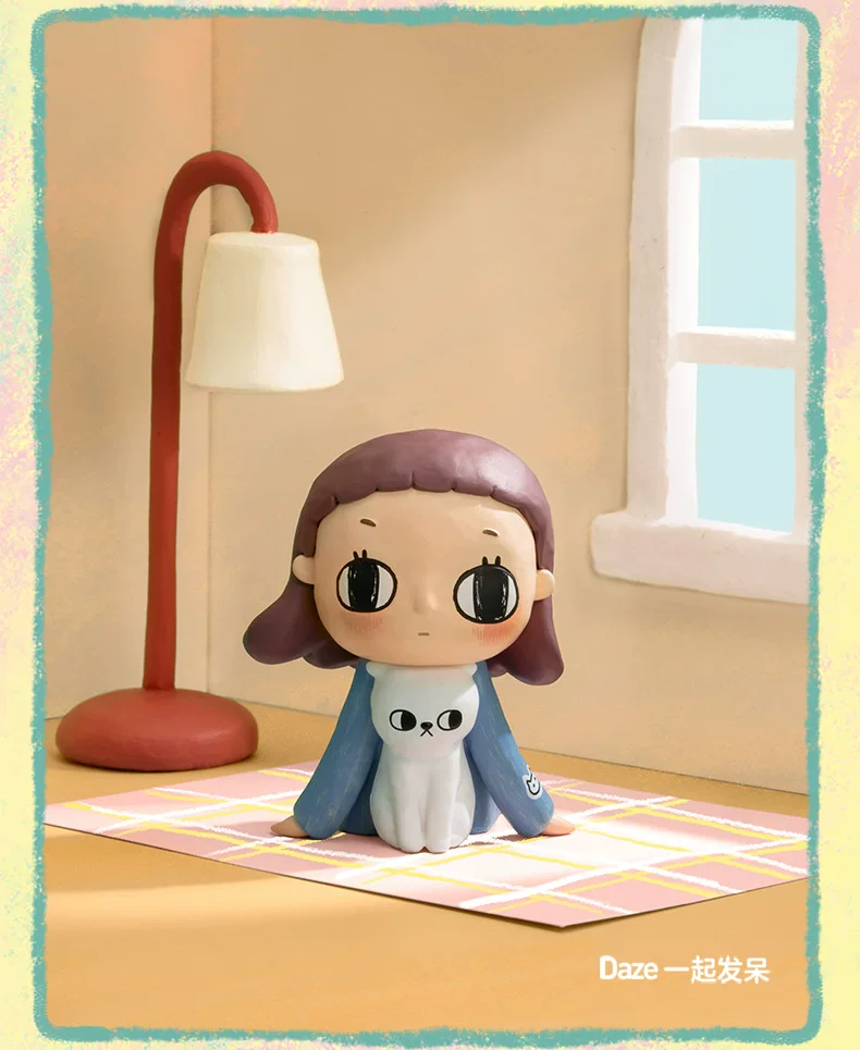 Коллекционная фигурка POP MART Marta Nyota Soft Life Series, слепая коробка, 7×6×4 см, 50 г