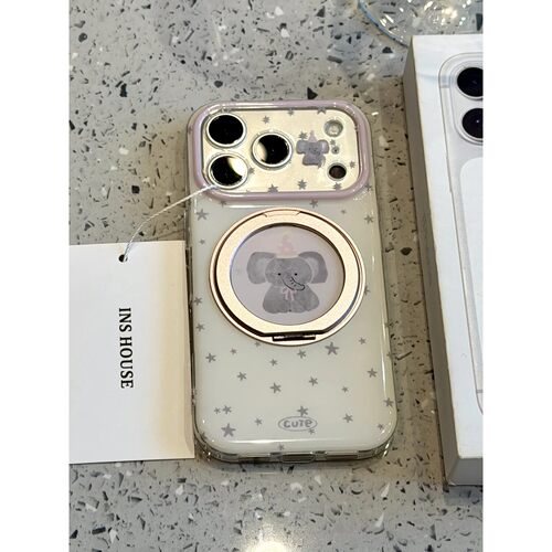 萌趣星星生简约ins手机壳17promax保护iphone15女iPhone16pro双层iphone16卡通iPhone17苹果15pro