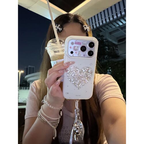 简约ins手机壳18promax保护苹果18pro女苹果17proMax双层17pro卡通iPhone17苹果16pro