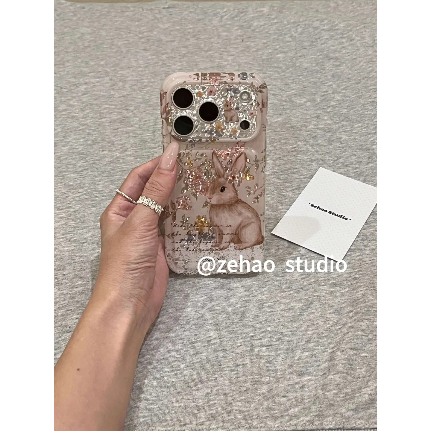 古早闪钻碎花蕾丝小简约ins手机壳17promax保护苹果17pro女iPhone16pro双层iphone16卡通iPhone17苹果15pro