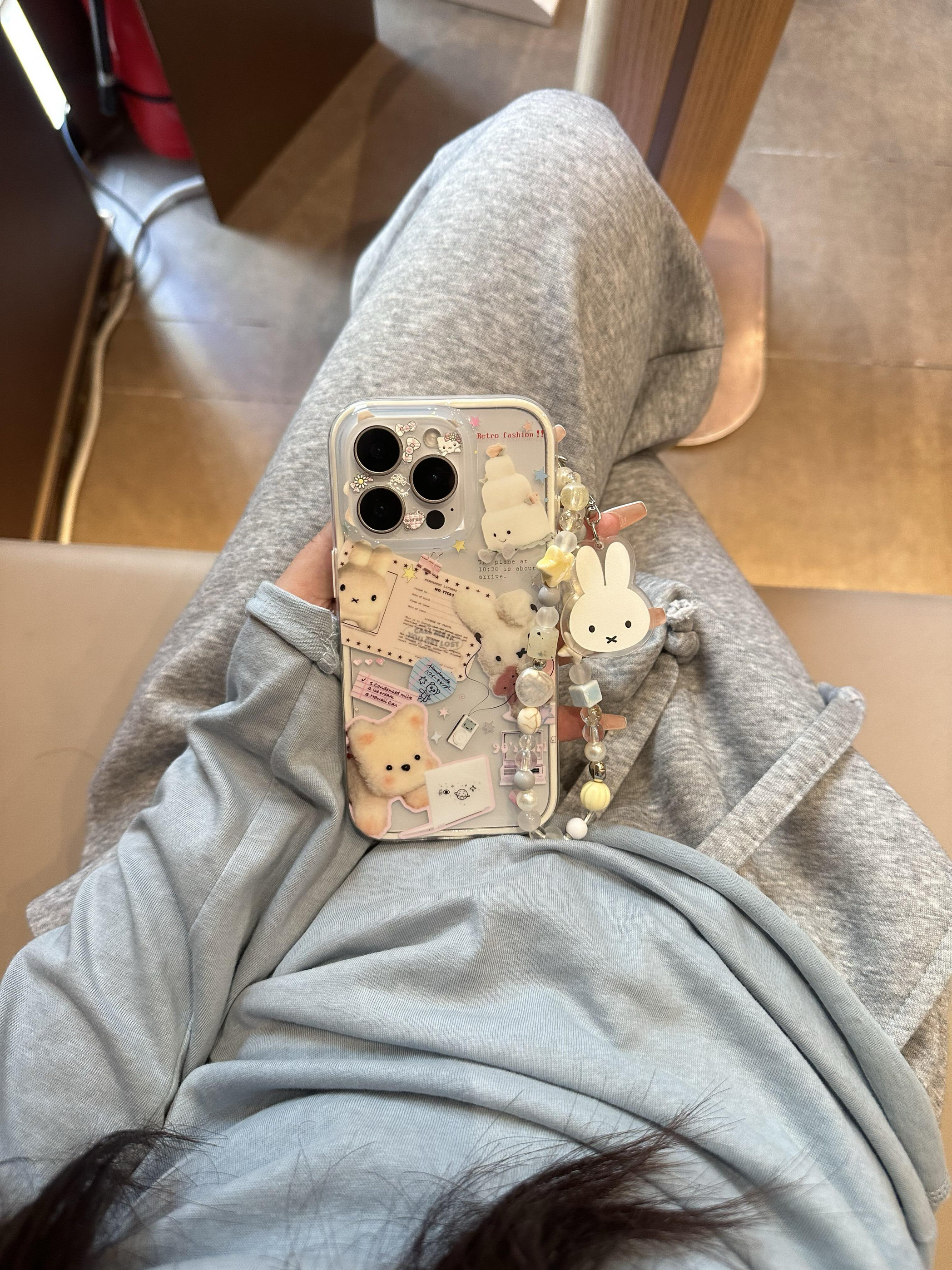 日韩ins二合一米菲带耳机小便签手机壳iPhone16双面16pro苹果15女全包iPhone15pro新款14promax防摔15保护套