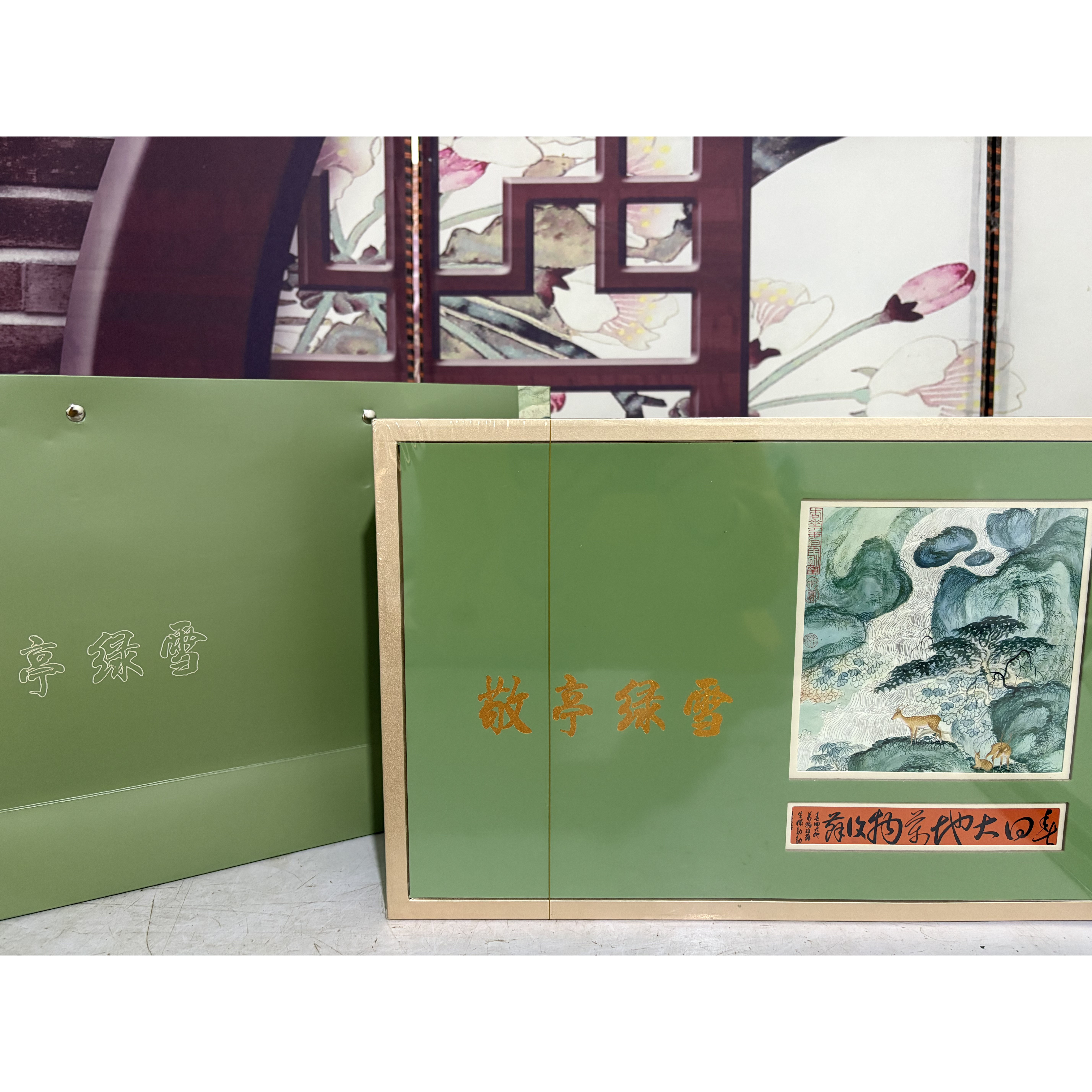 敬亭农家手炒绿雪2026年清明前春茶250g高档次礼盒装装皖南宣城产
