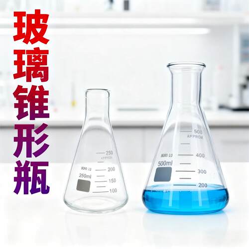 玻璃三角锥形瓶50/100ml