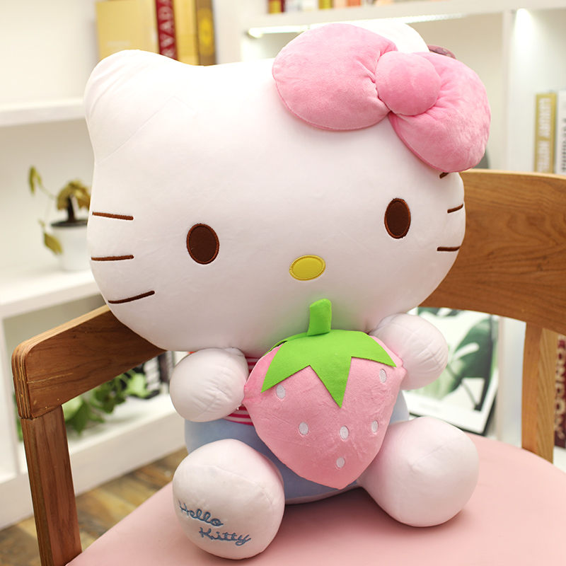 凯蒂猫娃娃kitty玩偶哈喽猫咪毛绒玩具儿童公仔抱枕生日快乐女生