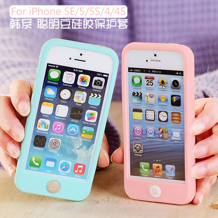 Æ»¹û5ÊÖ»ú¿ÇiPhone4SÊÖ»ú¿ÇËÄ´ú¹è½ºÍâ¿Ç±£»¤Ì×5seº«¹ú´ÏÃ÷¶¹·Àˤ