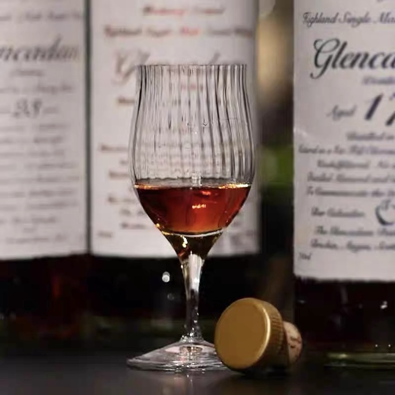 菊池武夫X山崎平替 日式烈酒威士忌酒杯洋酒品鉴品茗杯闻香杯