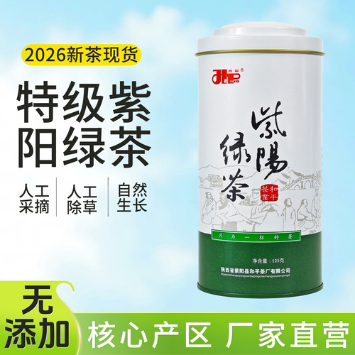 2026特级紫阳绿茶栗香型