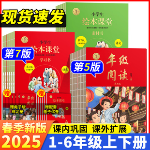 2025春新版 小學(xué)生閱讀課外書(shū)語(yǔ)文三下二下年紀(jì)全套學(xué)習(xí)書(shū)一下練習(xí)字詞句手冊(cè) 年級(jí)閱讀繪本課堂一年級(jí)二年級(jí)三年級(jí)四五六下冊(cè)人教版
