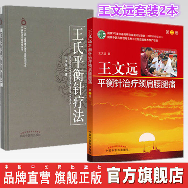 套装2本王文远平衡针疗法书籍