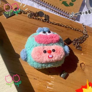 适用于BoseQC消噪耳塞Ultra保护壳大鲨4代降噪蓝牙耳机套防摔BOSE大鲨四代软壳毛绒保护套可爱合集