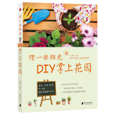 【4本39包邮】借一米阳光：DIY掌上花园//家庭养花种花盆栽水培入门正版书籍掌中花园