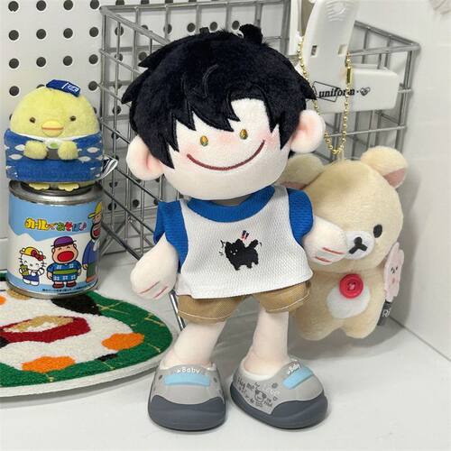10cm娃衣新品“喵气爆棚”套装棉花娃娃锤锤体可爱原创无属性休闲