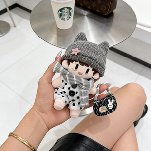 10cm棉花娃娃娃衣 周可可娃衣 正常体可穿 超萌可爱风 亚比点点