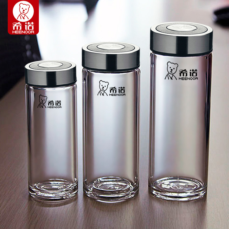 希诺单层玻璃杯高硼硅材质图片