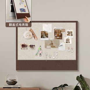 电表箱装饰画遮挡入户玄关电表箱盒遮丑墙贴画免打孔电闸盒挂画