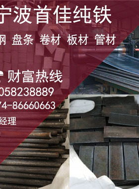 原料纯铁YT1F/YT2F/YT3/YT4/YT01超低碳环保纯铁炉料 WDT28 圆钢