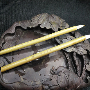 自产自销文房四宝清露 学生初学入门 文宝斋湖笔 楷书毛笔3支包邮