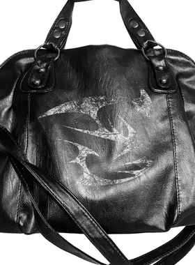 玩物制造 So Si 25AW 暗黑小众手工铆钉单肩通勤男女手提斜挎包