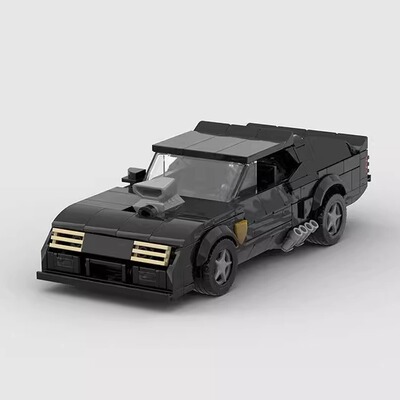 麦克斯V8Interceptor积木模型