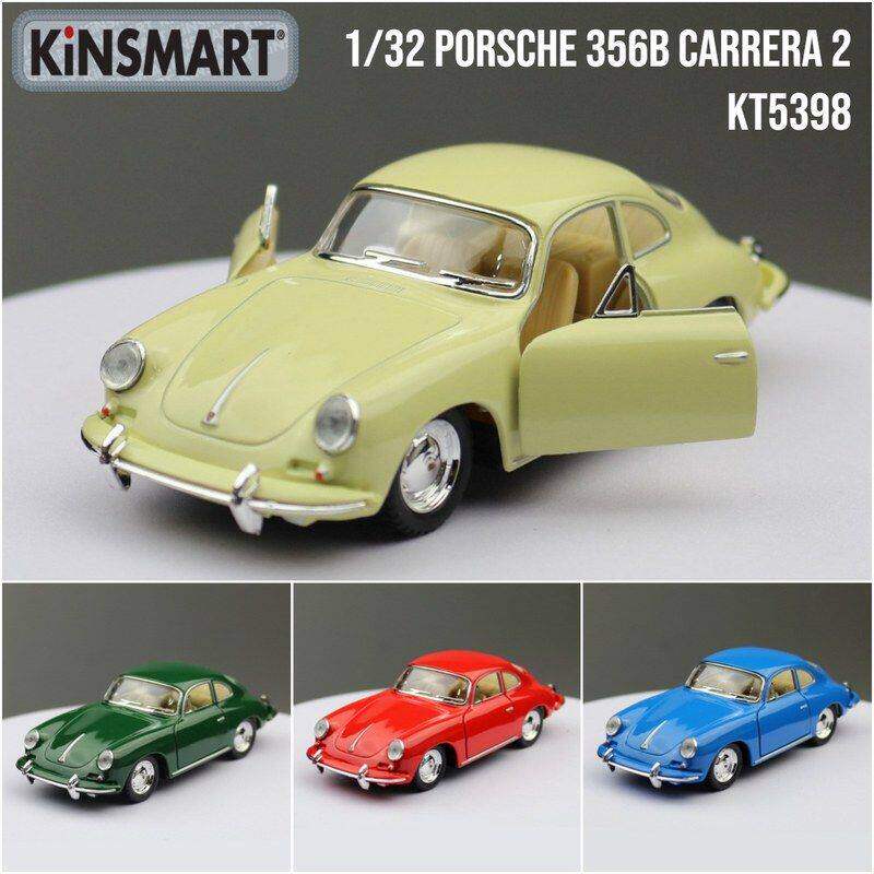 KiNSMART智冠合金汽车模型1/32保时捷356B轿车玩具回力开门散装