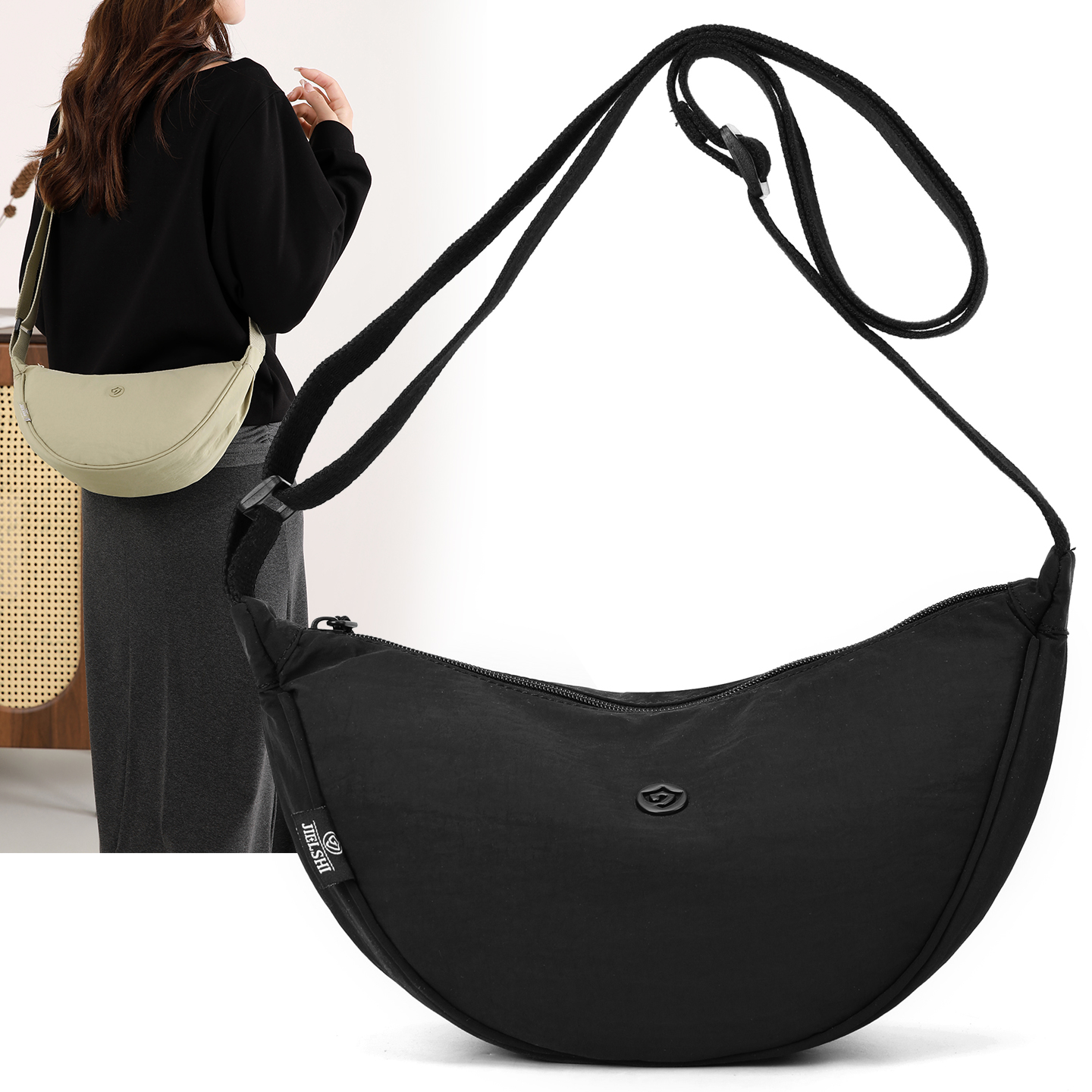 2025新款尼龙女包牛津布斜挎包