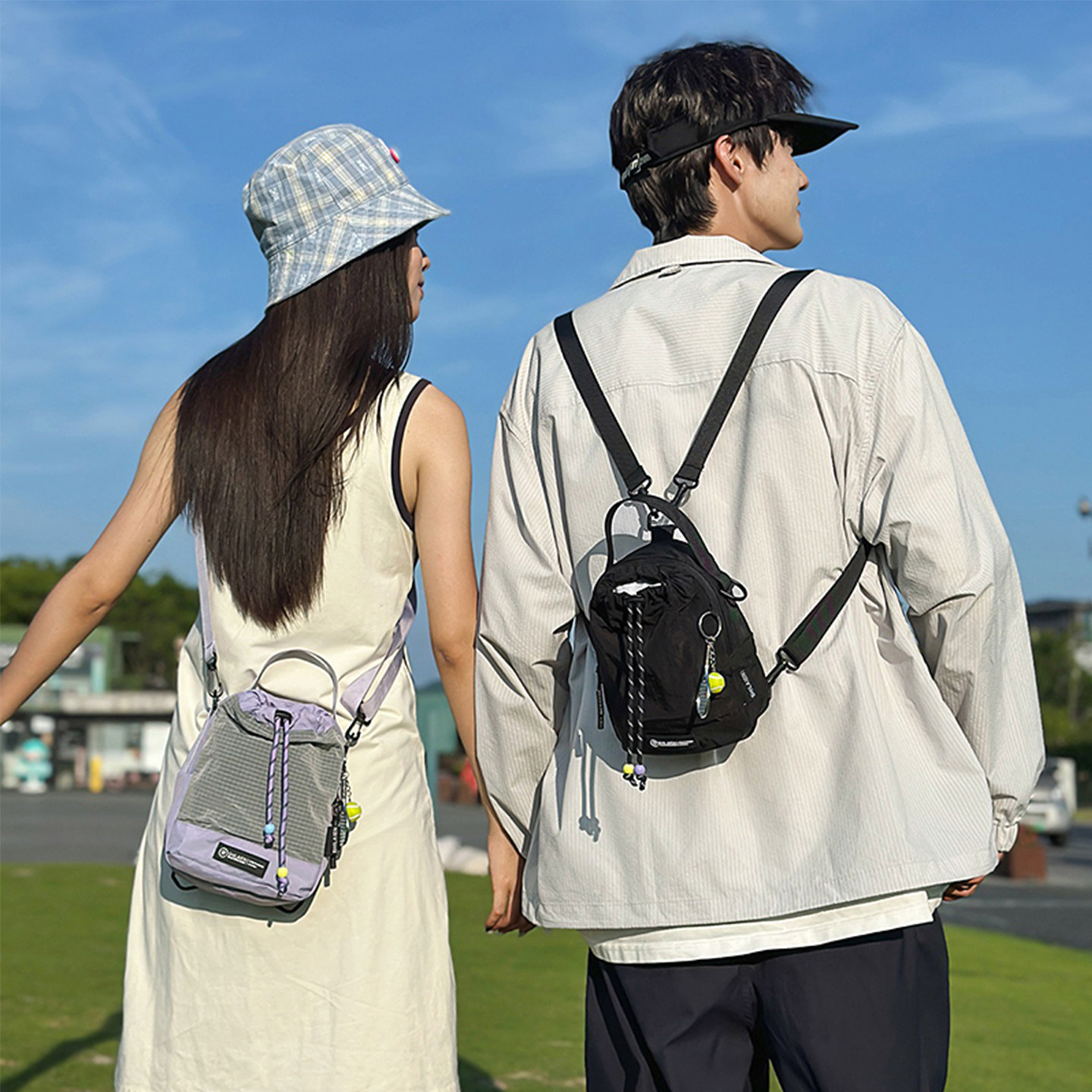 户外小背包女轻便外出高颜值多功能斜挎双肩两用包徒步登山水壶包,箱包皮具/热销女包/男包,通用款女包,淘宝优惠券,粉丝福利购,淘宝优惠卷