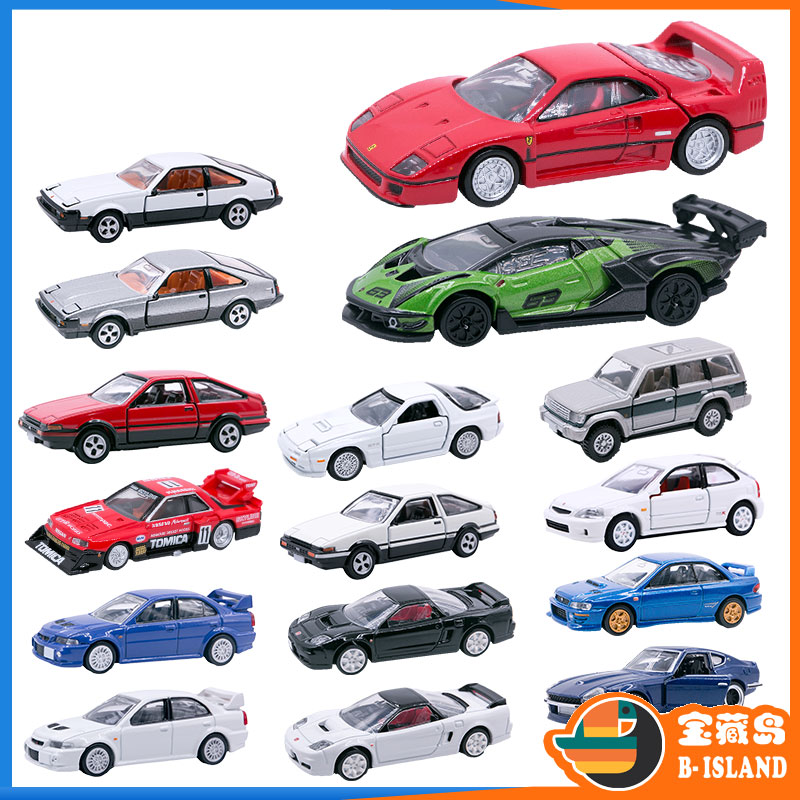 日版多美卡premium黑盒仿真合金