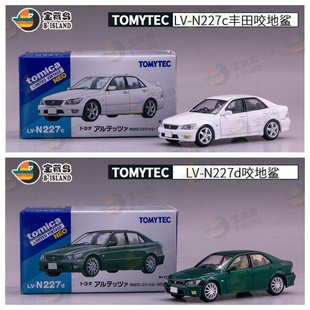 64丰田N227c d咬地鲨RS200 TOMYTEC合金车模型 N232c TLV