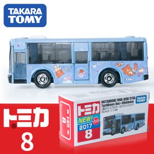 日本TOMY多美卡TOMICA玩具小汽车 仿真小车模型三菱FUSO巴士客车8