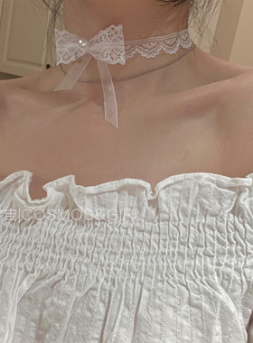 给你宇宙蕾丝珍珠女少女温柔风