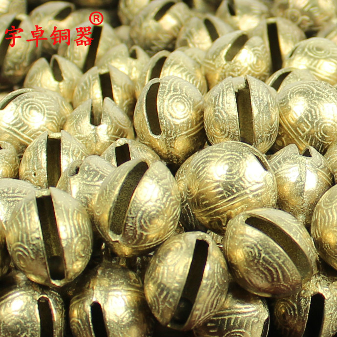 黄铜虎头铃铛风铃挂件